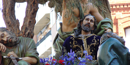 Huerto - ACTO DE LA HERMANDAD DE LA ORACIÓN EN EL HUERTO, CON MOTIVO DE LA EXALTACIÓN DE LA SANTA CRUZ